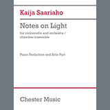 Kaija Saariaho picture from Notes on Light (piano reduction) released 10/07/2024