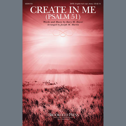 Kary Dover Create In Me (Psalm 51) (arr. Joseph profile image