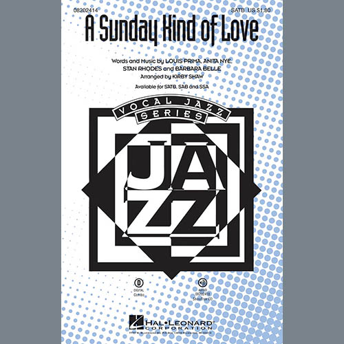 Kirby Shaw A Sunday Kind of Love - Bass profile image