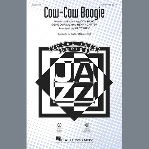 Freddie Slack & His Orchestra Cow-Cow Boogie (arr. Kirby Shaw) profile image