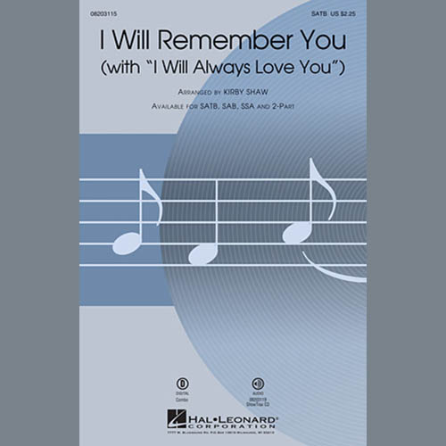 Kirby Shaw I Will Remember You (with I Will Alw profile image