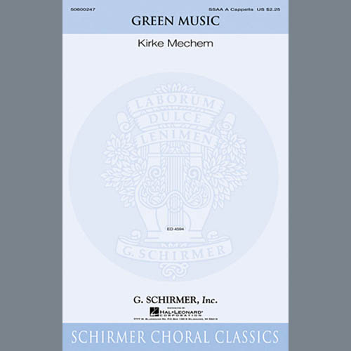 Kirke Mechem Green Music profile image