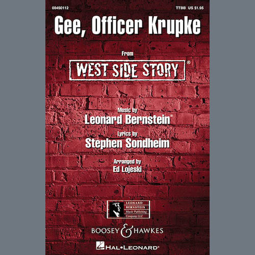 Leonard Bernstein Gee, Officer Krupke (from West Side profile image