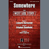 Leonard Bernstein picture from Somewhere (from West Side Story) (arr. Robert Edgerton) released 12/21/2021