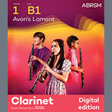 Lloyd Coleman picture from Avon's Lament (Grade 1, list B1, from the ABRSM Clarinet Syllabus from 2026) released 06/02/2025