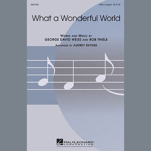 Louis Armstrong What A Wonderful World (arr. Audrey profile image