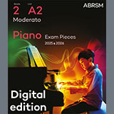 Ludwig van Beethoven picture from Moderato (Grade 2, list A2, from the ABRSM Piano Syllabus 2025 & 2026) released 06/06/2024