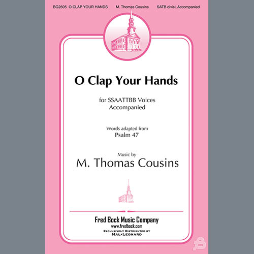 M. Thomas Cousins O Clap Your Hands profile image