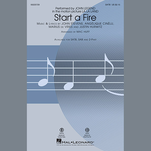 John Legend Start A Fire (from La La Land) (arr. profile image