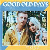 Macklemore picture from Good Old Days (feat. Kesha) released 09/20/2017