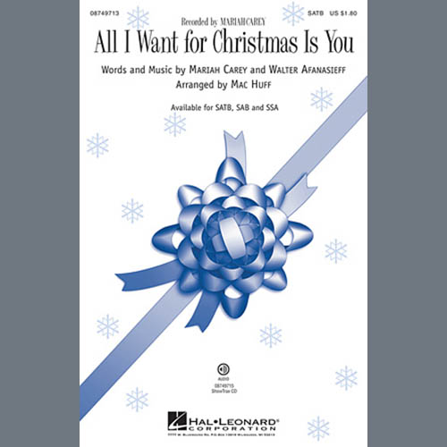 Mariah Carey All I Want For Christmas Is You (arr profile image