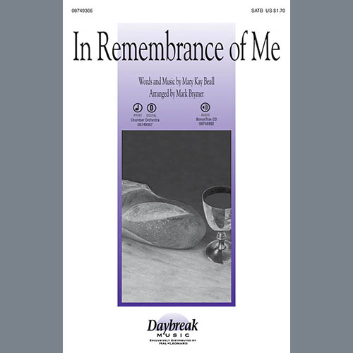 Mary Kay Beall In Remembrance Of Me (arr. Mark Brym profile image