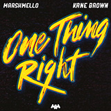 Marshmello & Kane Brown picture from One Thing Right released 10/07/2019