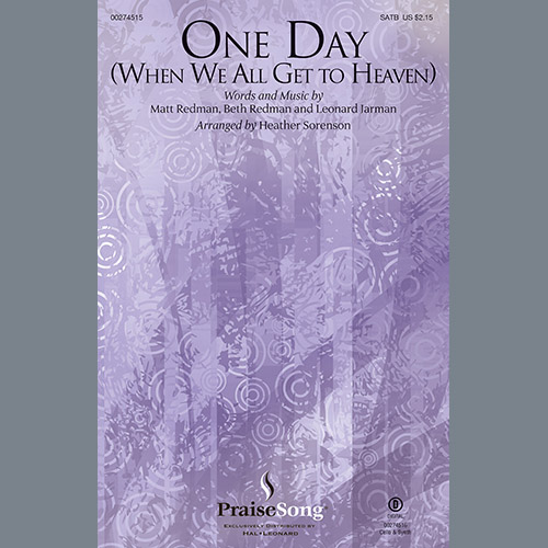 Matt Redman One Day (When We All Get To Heaven) profile image