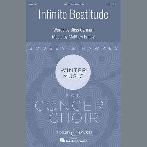 Matthew Emery & Bliss Carman Infinite Beatitude profile image