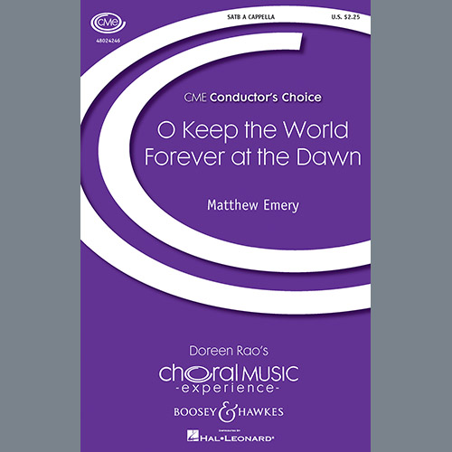 Matthew Emery O Keep The World Forever At The Dawn profile image
