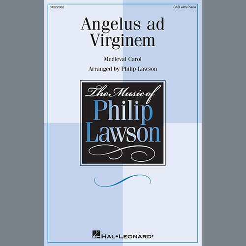 Medieval Carol Angelus Ad Virginem (arr. Philip Law profile image
