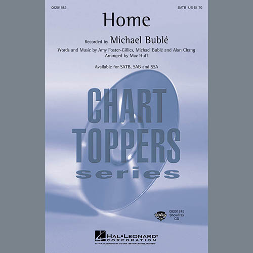 Michael Buble Home (arr. Mac Huff) profile image