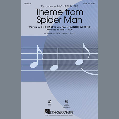 Michael Bublé Theme From Spider-Man (arr. Kirby Sh profile image