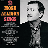 Mose Allison picture from Young Man Blues released 04/29/2015