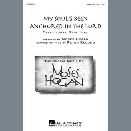 Moses Hogan My Soul's Been Anchored In De Lord profile image