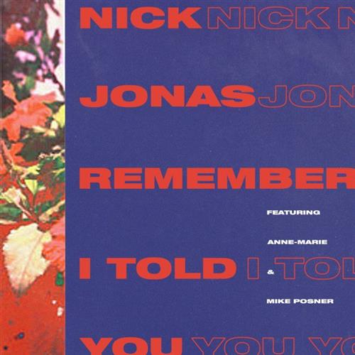 Nick Jonas Remember I Told You (feat. Anne-Mari profile image