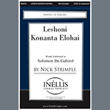 Nick Strimple picture from Leshoni Konanta Elohai released 09/09/2022