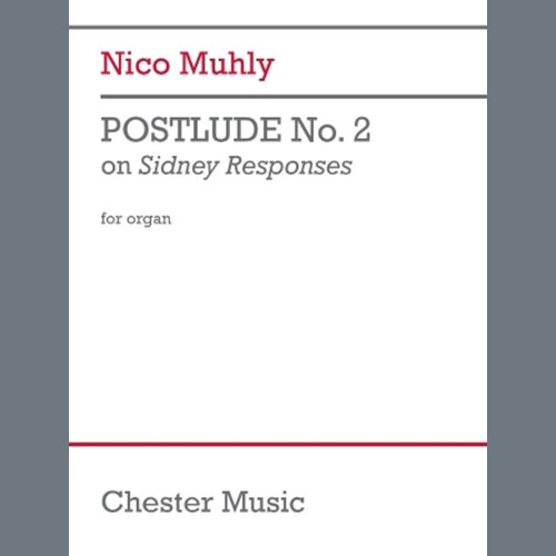 Nico Muhly Postlude No. 2 on Sidney Responses profile image