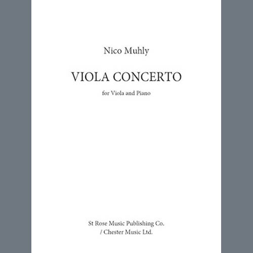 Nico Muhly Viola Concerto (Viola and Piano Redu profile image