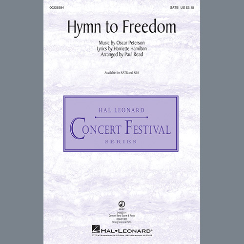 Oscar Peterson Hymn To Freedom (arr. Paul Read) profile image