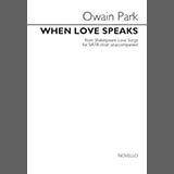 Owain Park picture from When Love Speaks released 03/08/2023