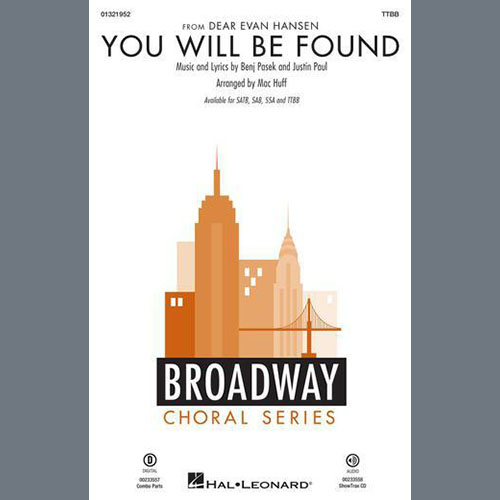 Pasek & Paul You Will Be Found (arr. Mac Huff) profile image