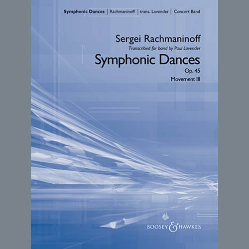 Paul Lavender Symphonic Dances, Op.45 - Bb Trumpet profile image