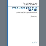 Paul Mealor picture from Stronger For The Storm (Study score) released 10/07/2024