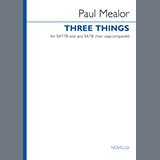 Paul Mealor picture from Three Things released 11/07/2024