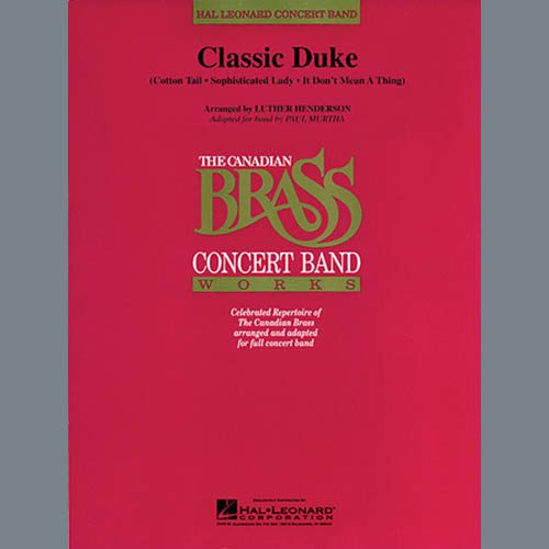 Paul Murtha Classic Duke - Bb Bass Clarinet profile image