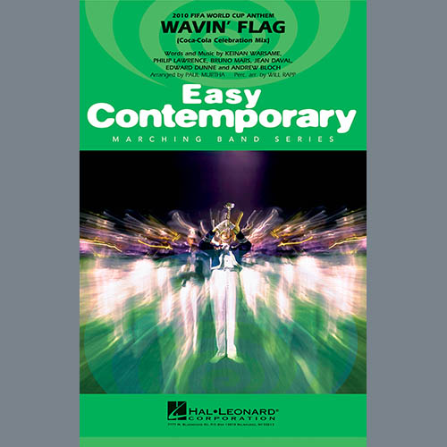Paul Murtha Wavin' Flag - Conductor Score (Full profile image