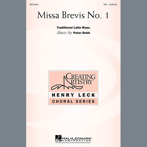 Peter Robb Missa Brevis No. 1 profile image