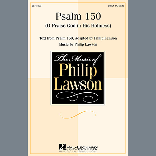 Philip Lawson Psalm 150 (O Praise God in His Holin profile image