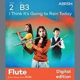Randy Newman picture from I Think It's Going to Rain Today (Grade 2, list B3, from the ABRSM Flute Syllabus from 2026) released 06/03/2025