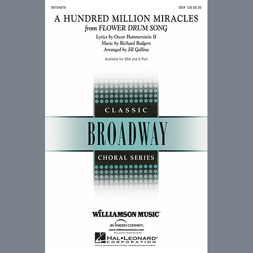 Rodgers & Hammerstein A Hundred Million Miracles (arr. Jil profile image