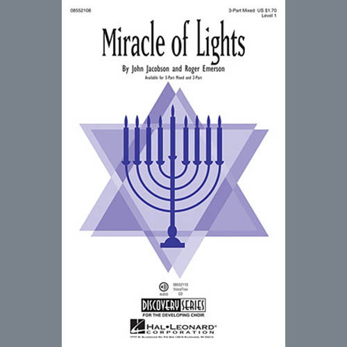John Jacobson Miracle Of Lights (arr. Roger Emerso profile image
