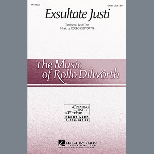 Rollo Dilworth Exsultate Justi profile image