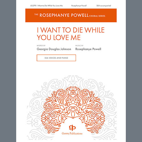 Rosephanye Powell profile Rosephanye Powell I Want to Die While You Love Me profile image