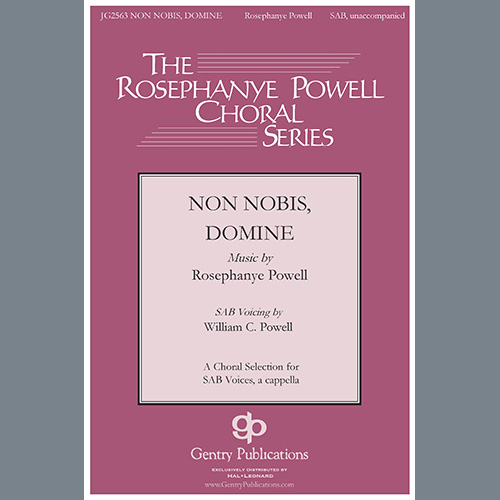 Rosephanye Powell Non Nobis, Domine (arr. William C. P profile image
