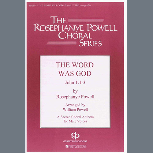 Rosephanye Powell profile Rosephanye Powell The Word Was God (arr. William Powel profile image