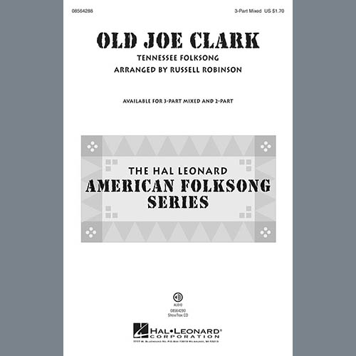 Traditional Folksong Old Joe Clark (arr. Russell Robinson profile image