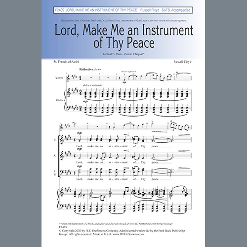 S. Russell Floyd, III Lord, Make Me An Instrument Of Thy P profile image