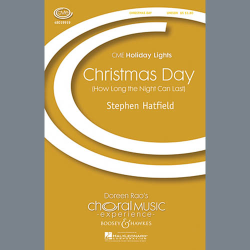 Stephen Hatfield Christmas Day (How Long The Night Ca profile image