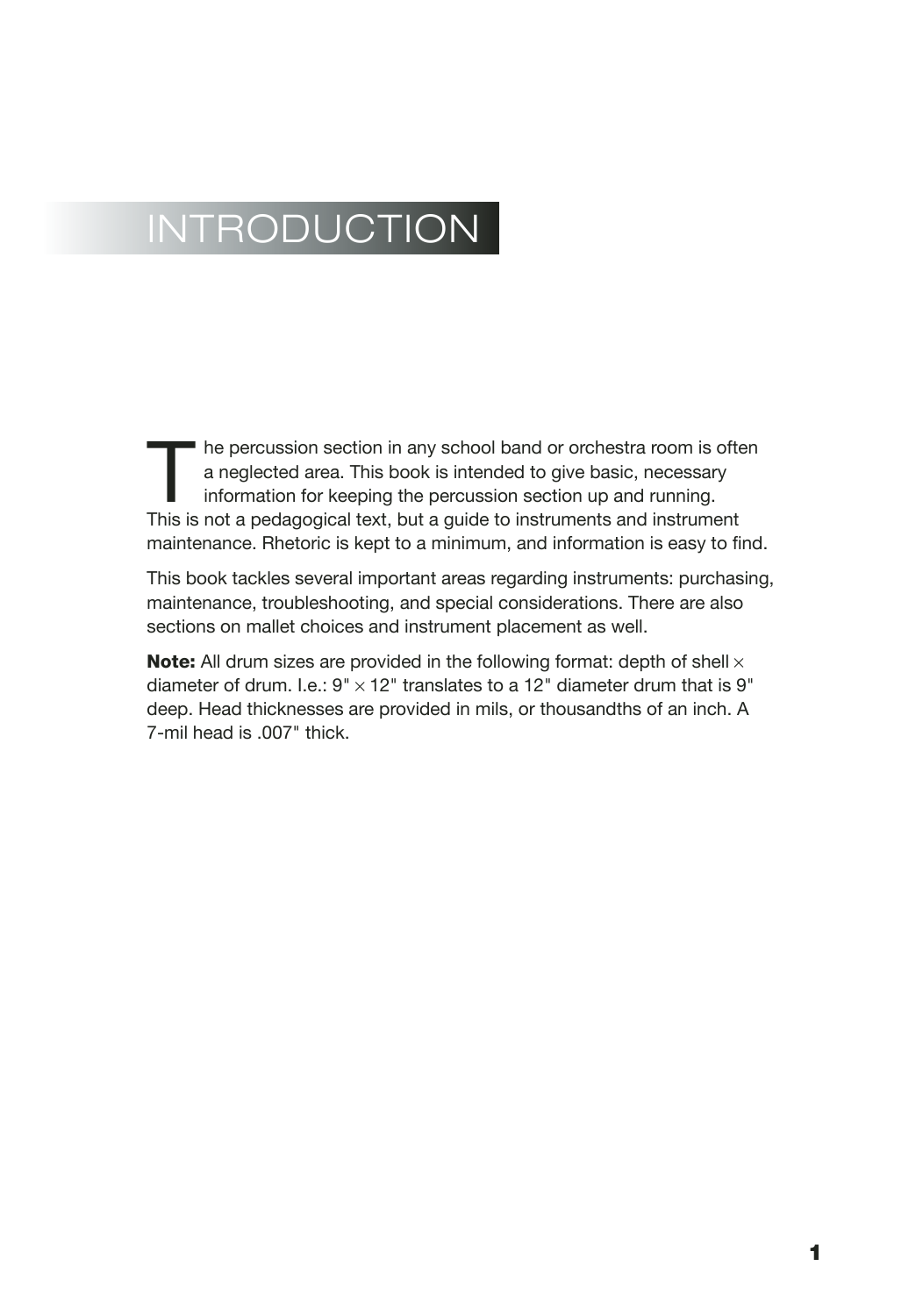 Stephen Primatic Percussion Instruments: Purchasing, Maintenance, Troubleshooting, and More Sheet Music & Chords for Instrumental Method - Download or Print PDF